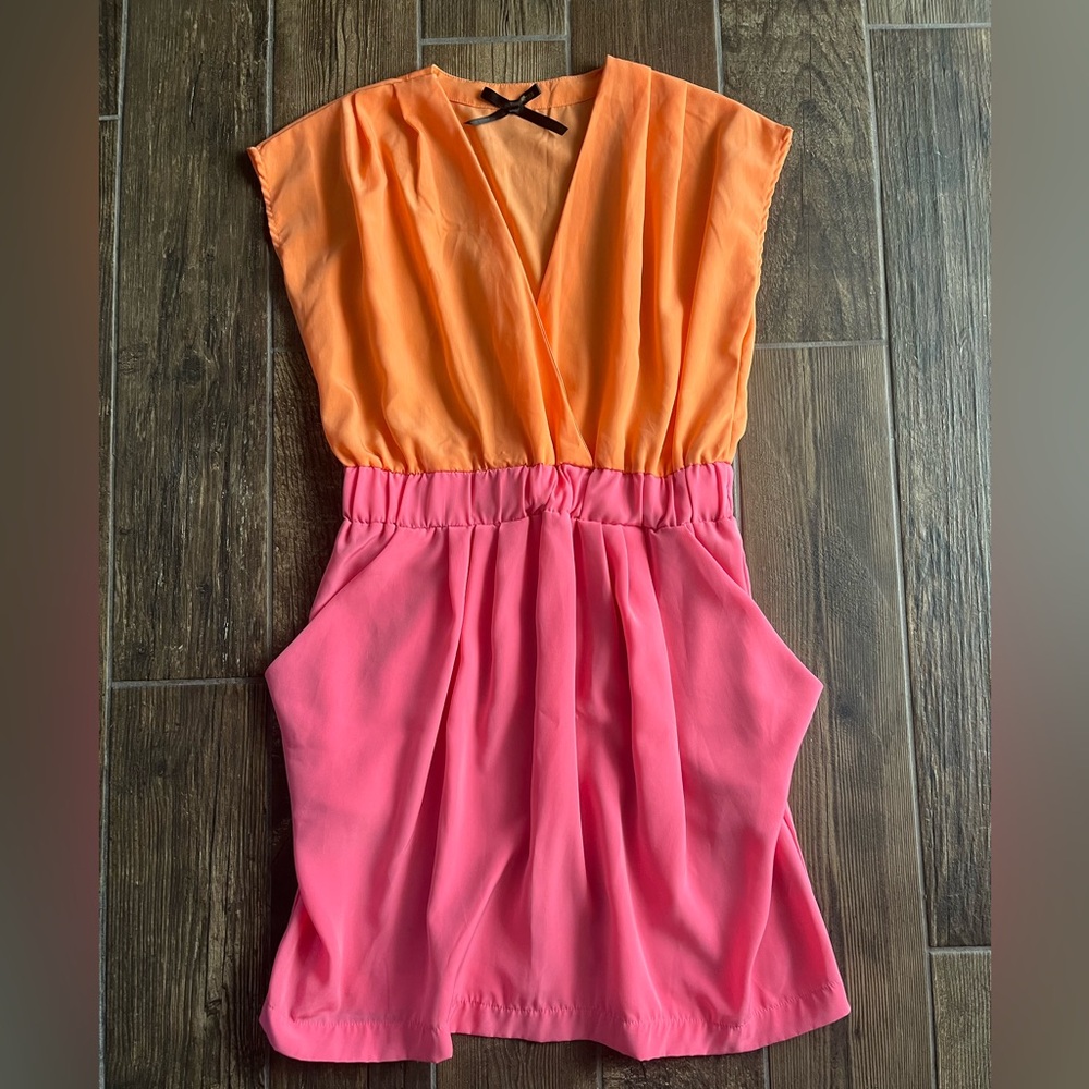 All Kris color block dress